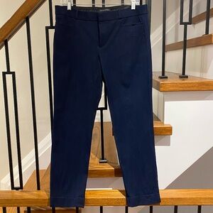 Banana Republic womens sloan pants navy in size 10 ankle length